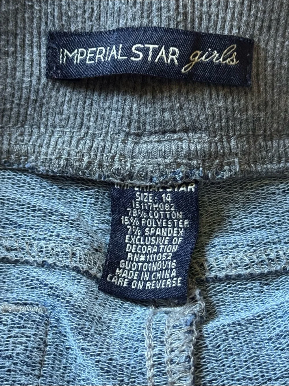Girl’s Stretchy Bermuda Jean Shorts